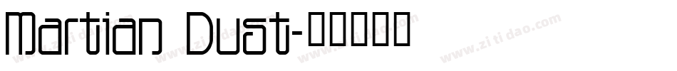 Martian Dust字体转换